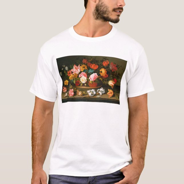 Basket av blommor, 1625 tee (Framsida)