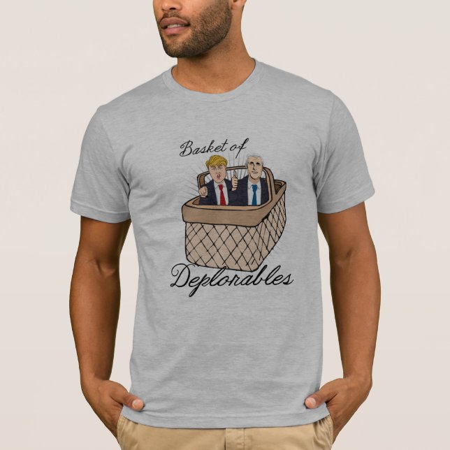 Basket av Deplorables - trumfencentmynt -- T Shirt (Framsida)