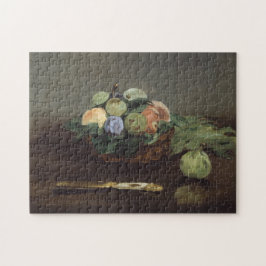 Basket av Fruit av Edouard Manet Pussel