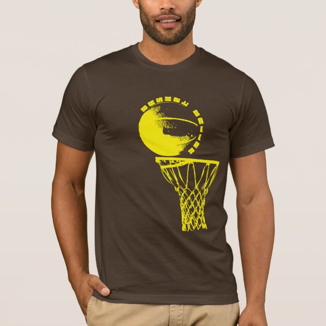 BASKET-BALLER T-SHIRT (Framsida)