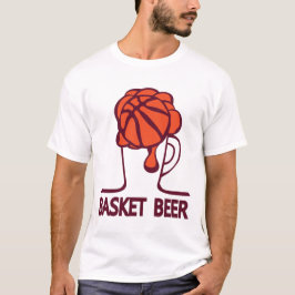 basket beer verre humour sport 1 t shirt