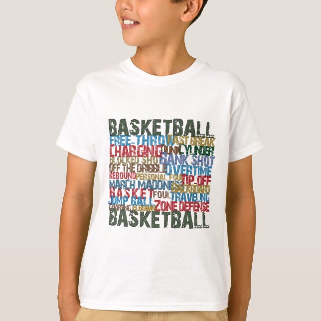BASKET BENÄMNER gåvor T-shirt (Framsida)