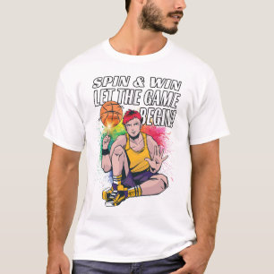 Basket Boll Anime Manar White T Shirt
