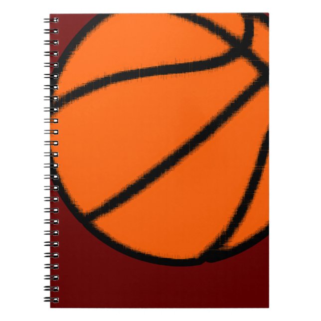basket (boll) anteckningsbok (Framsidan)