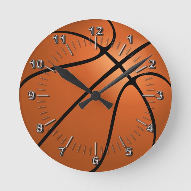 basket (boll) rund klocka (Framsida)