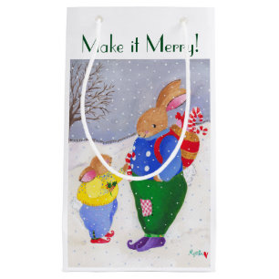 basket Bunny Gift Bag