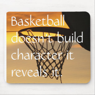 Basket bygger inte characte… musmatta