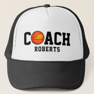 🏀 basket COACH [eget namn] Keps