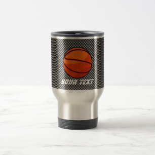 Basket för kolfiberlook resemugg
