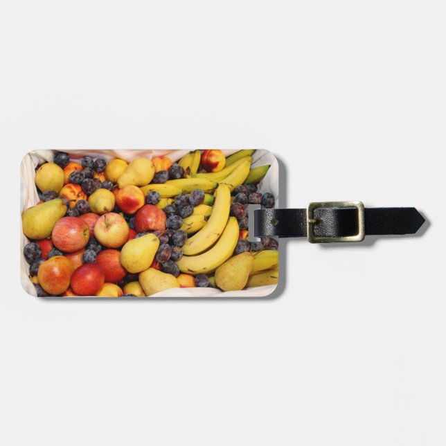 Basket Fullt av frukt Bagagebricka (Horisontell Framsida)