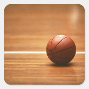 Basket Fyrkantigt Klistermärke