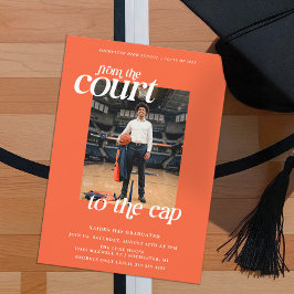 Basket Graduation Court till Cap Inbjudningar