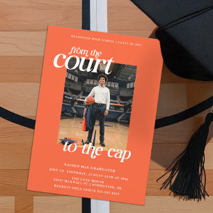 Basket Graduation Court till Cap Inbjudningar