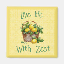 Basket i citroner - Lev liv med Zest