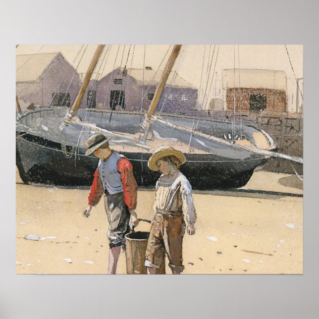 Basket i Clams II Poster (Framsidan)