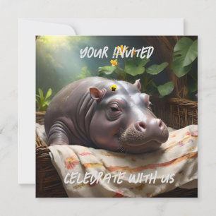 **"Basket i drömmar: A Baby Hippos Mysiga Nap"** Spara Datumet