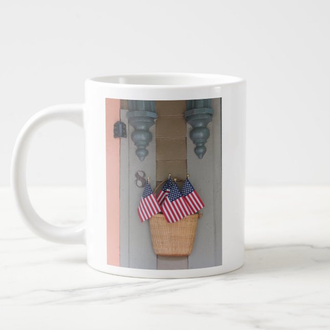 Basket i Flaggor - Martha's Vineyard Jumbo Mugg (Vänster)