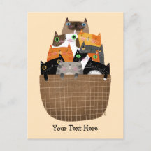 Basket i Kittens