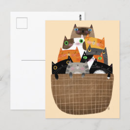 Basket i Kittens Vykort