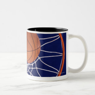 basket i ring Två-Tonad mugg