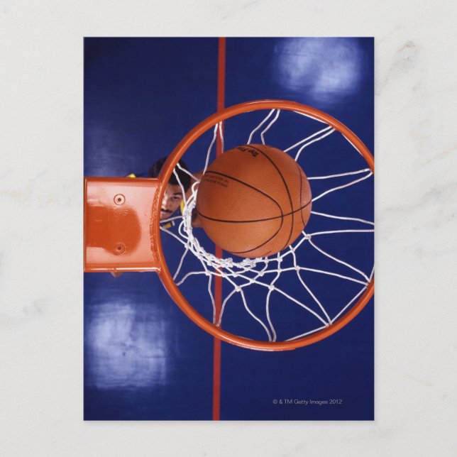 basket i ring vykort (Framsida)