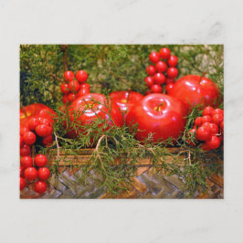 Basket i vykort för julmäklare