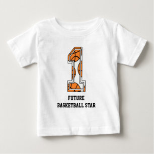 Basket numrerar 1 framtida basketstjärna tee