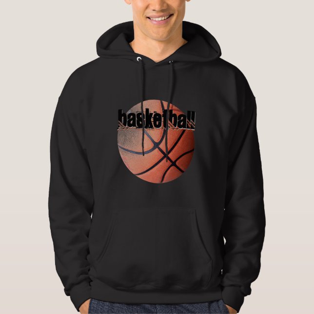 Basket och grafik hoodie (Framsida)