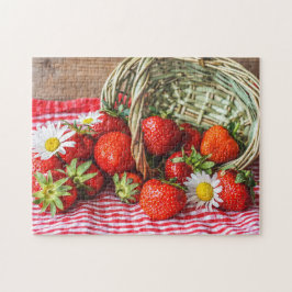 Basket of Strawberries Pussel
