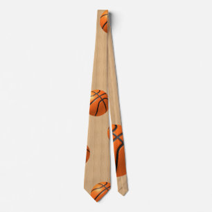 Basket på ädelträ slips