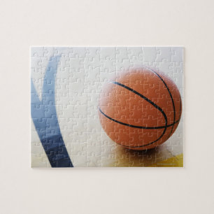 Basket på domstolen pussel