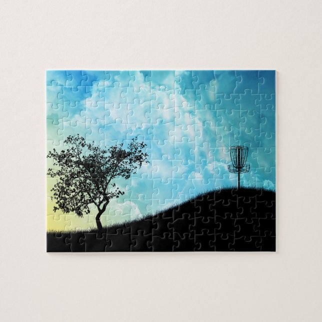 Basket på en Backe #2 Pussel (Horisontell)