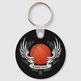 Basket påskyndar Keychain Nyckelring