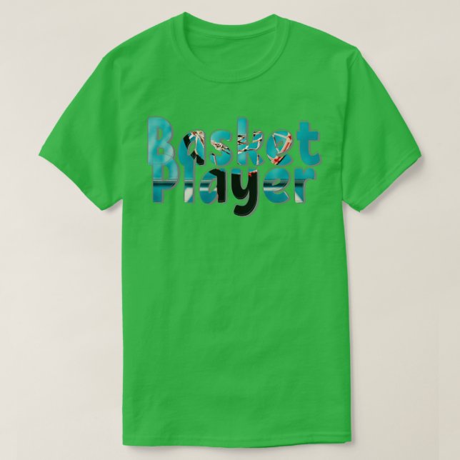 Basket Player T Shirt (Design framsida)