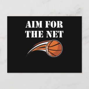 Basket - Sikta mot nätet Vykort