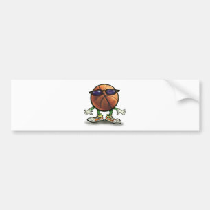 Basket skuggar bildekal
