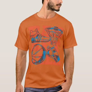 Basket Sportutrustning Utan citattecken Basket fam T Shirt