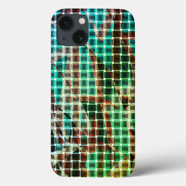 Basket stil av grönt bruna likheter av torrhalm (Baksida)