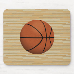 Basket- & trädomstolbakgrund: Mousepad Musmatta