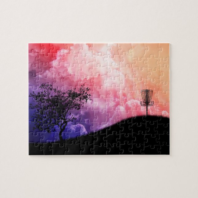 Basket vid A Backe Pussel (Horisontell)