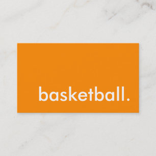 basket. visitkort
