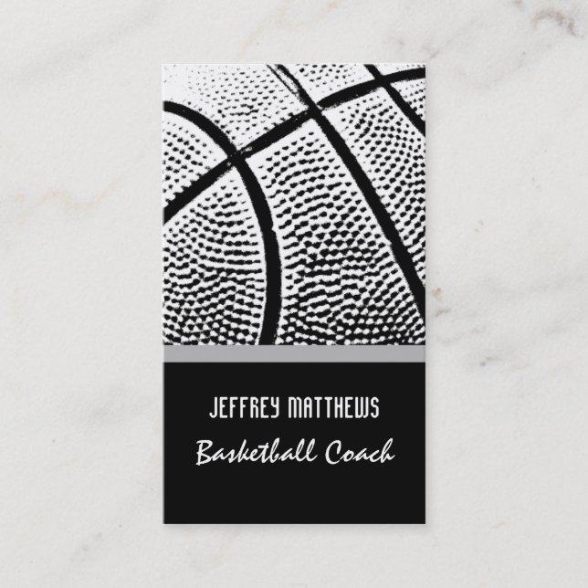 Basket Visitkort (Framsida)