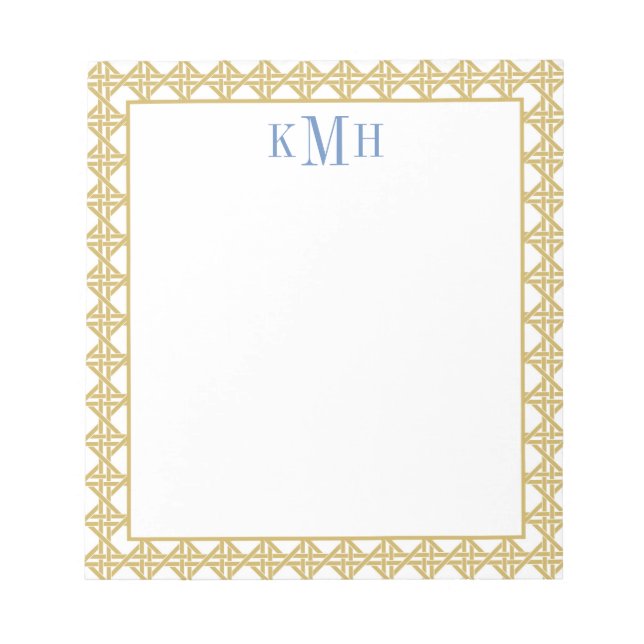 Basket Weave Anteckningsblock (Framsida)