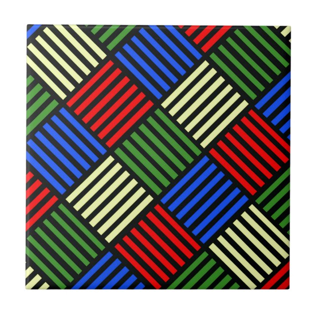 Basket Weave Kakelplatta (Framsidan)