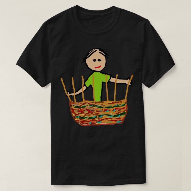Basket Weave T Shirt (Design framsida)