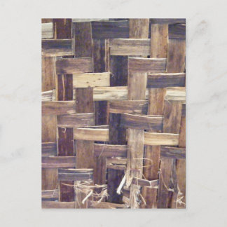 Basket Weave Vykort