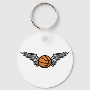 basket. winged. nyckelring