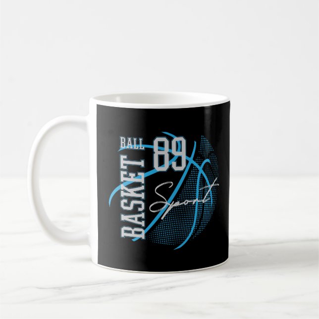 Basketball 89 Sport Kaffemugg (Vänster)
