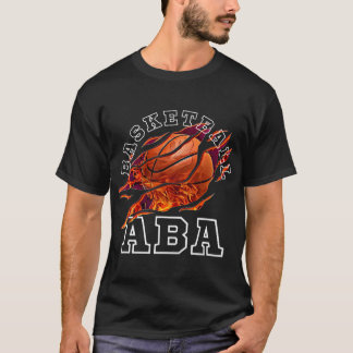 Basketball Aba Bball Älskare Sportfantast Novelty T Shirt