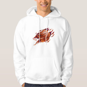 basketball aldrig slutar hoodie